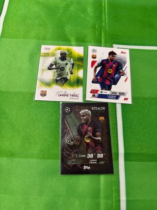 Lote 19 Cromos Lamine FIFA 365 - MGK - Topps /150