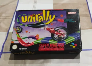 Unirally snes COMPLETO PAL 🇪🇸 supernintendo