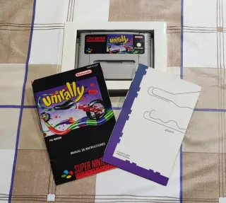 Unirally snes COMPLETO PAL 🇪🇸 supernintendo