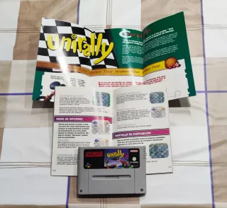 Unirally snes COMPLETO PAL 🇪🇸 supernintendo