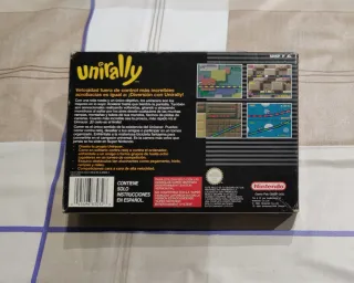 Unirally snes COMPLETO PAL 🇪🇸 supernintendo