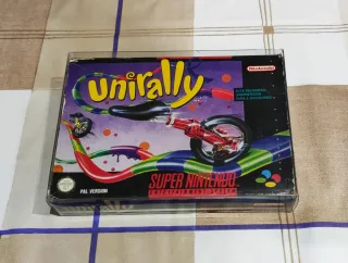 Unirally snes COMPLETO PAL 🇪🇸 supernintendo