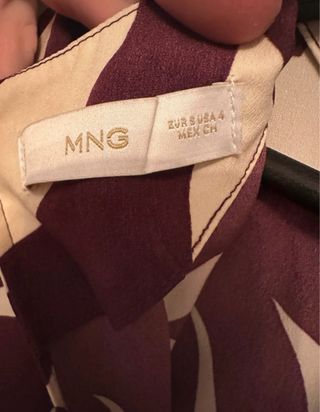 Vestito Mango fantasia geometrica