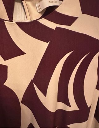 Vestito Mango fantasia geometrica