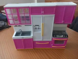 Cocina de juguete y accesorios