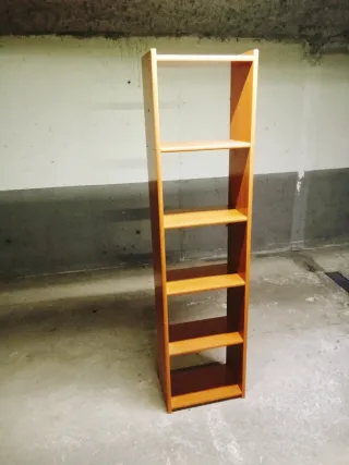 Estantería de madera marrón 2m