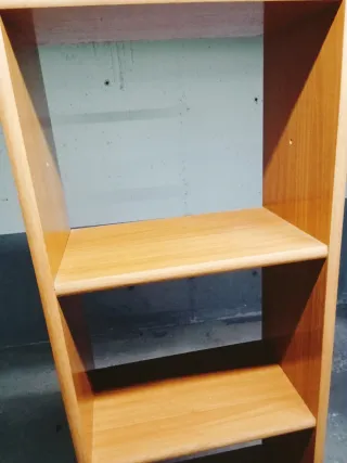 Estantería de madera marrón 2m