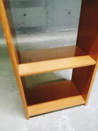 Estantería de madera marrón 2m