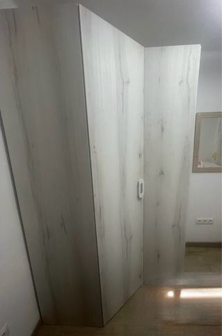 Armario juvenil madera clara