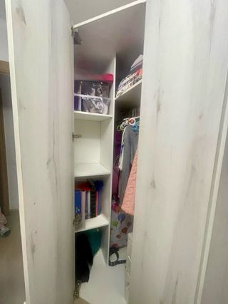 Armario juvenil madera clara