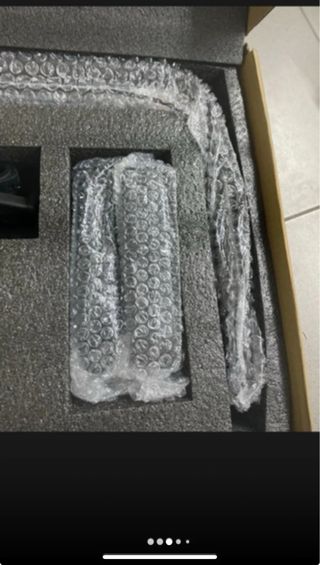 Ring Light Meia Lua Preta Nova Em Caixa