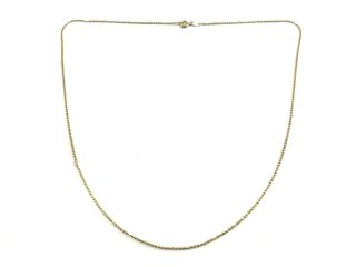 cadena oro 18k 25cm
