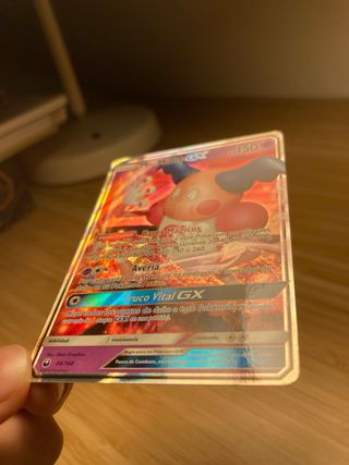 Carta Pokémon Mr. Mime GX 150 PS 56/168