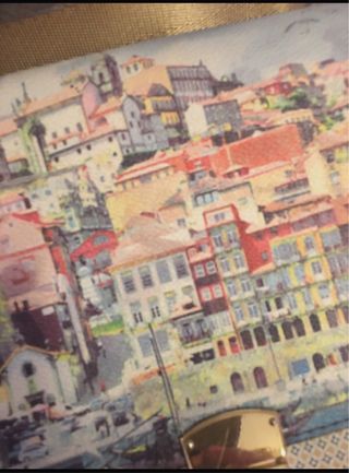 Bolso Parfois Multicolor con Estampado de Ciudad