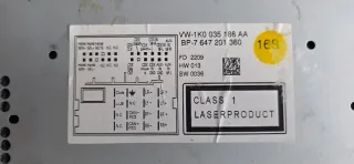 Radio-cd original Volkswagen