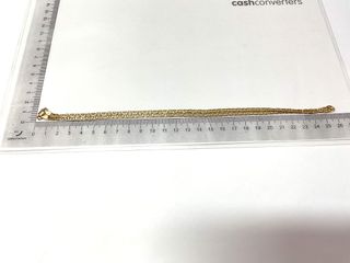 cadena oro 18k 25cm