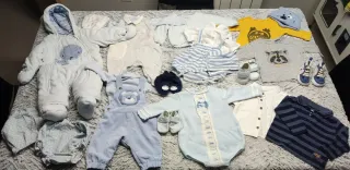 Lote Ropa Bebé Niño 1-3 meses
