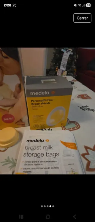 Extractor de leche eléctrico Medela