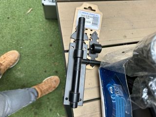 Cerrojo metálico + Cable extensión