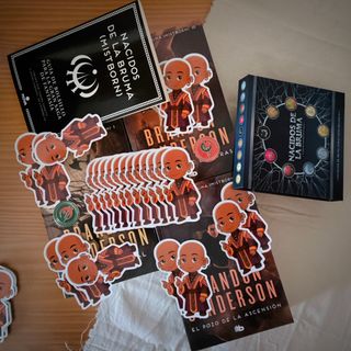 Stickers Mistborn (Nacidos de la Bruma)