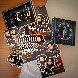 Stickers Mistborn (Nacidos de la Bruma)