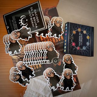 Stickers Mistborn (Nacidos de la Bruma)