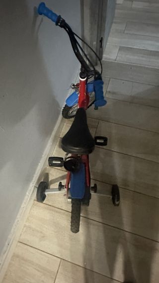 Bicicleta infantil roja SPEED