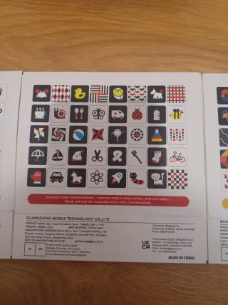 Tarjetas Estímulo Visual Bebé Beiens