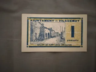 Lote 8 billetes antiguos Guerra civil  (pesetas)