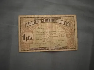 Lote 8 billetes antiguos Guerra civil  (pesetas)
