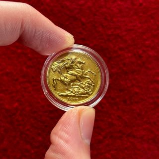 Soberano de Oro - Reina Victoria - año 1900