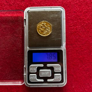 Soberano de Oro - Reina Victoria - año 1900