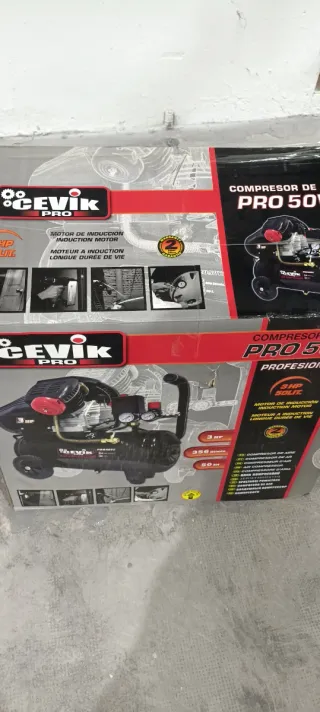 Compresor de Aire CEVIK PRO 50VZ 3HP