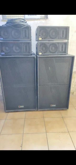 Equipo de Sonido Line Array w&db