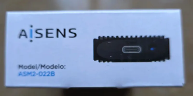 Caja Externa M.2 NVMe AISENS ASM2-022B afbeelding 2
