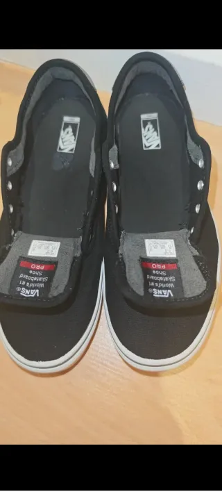 Zapatos Vans Negros