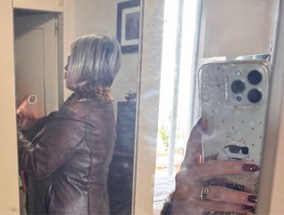 Abrigo Largo Piel Leopardo Reversible