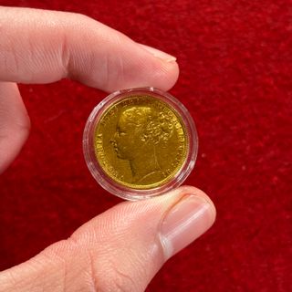 Libra Soberana Oro - Reina Victoria - 1872