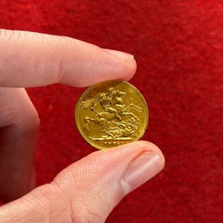 Libra Soberana Oro - Reina Victoria - 1872