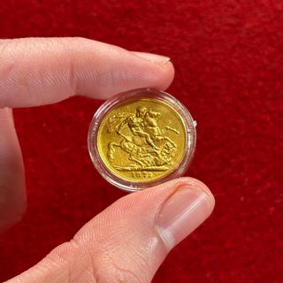 Libra Soberana Oro - Reina Victoria - 1872