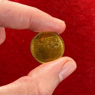 Libra Soberana Oro - Reina Victoria - 1872