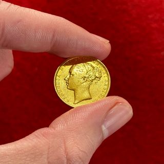 Libra Soberana Oro - Reina Victoria - 1872