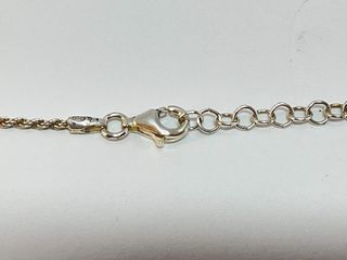 gargantilla plata 925mm 22cm