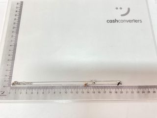 collar plata 925mm con piedra con circonita 21cm