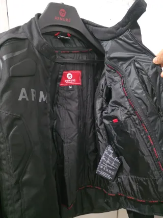 Chaqueta Armure Hamo Waterproof Negra