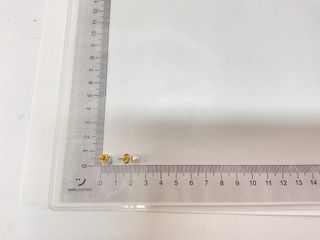 pendientes oro 18k con piedra con perla