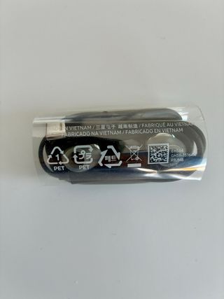 Auriculares Samsung Tipo C Negros de silicona