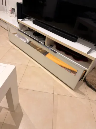 MUEBLES COMEDOR BLANCOS