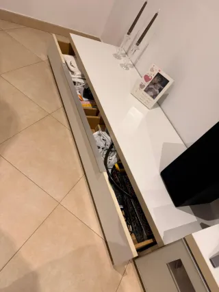 MUEBLES COMEDOR BLANCOS