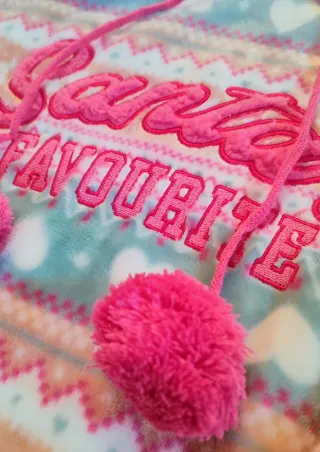 Set pijama invierno estampado mujer, peludito.